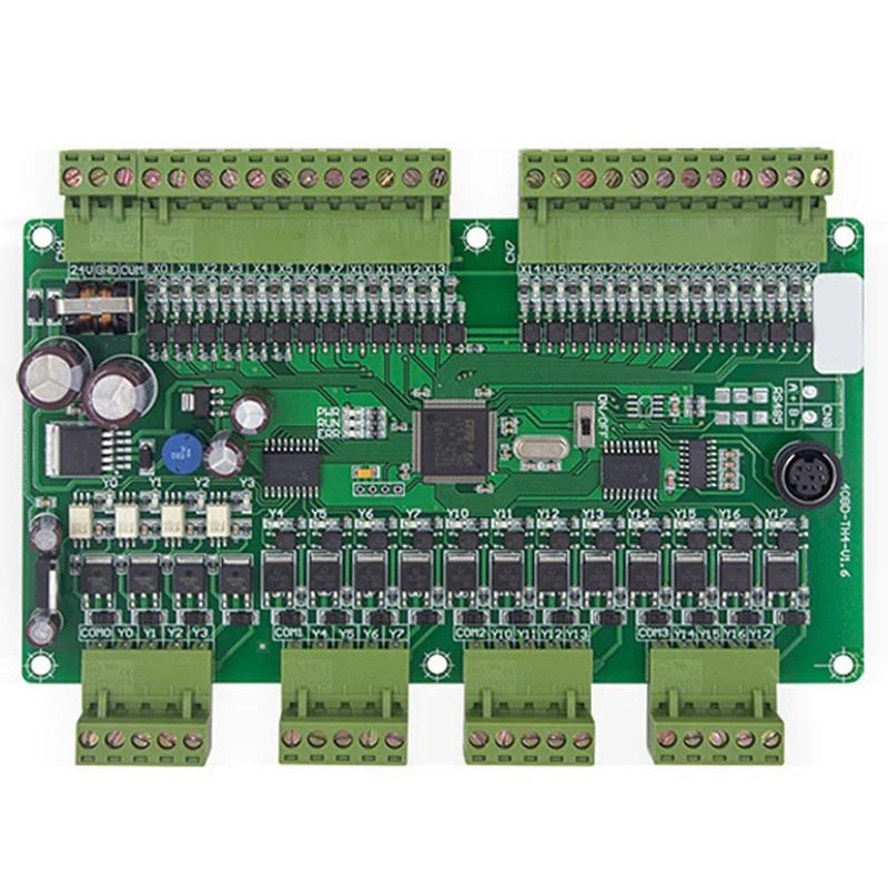 

Программируемый контроллер PLC FX1N 40MT, промышленная плата управления шаговым двигателем, 24 входа, 16 выходов