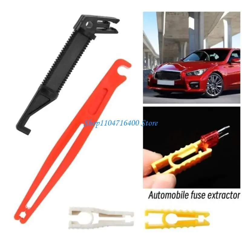 

y1gd Plastic Fuses Pullers Fuses Removal Tool Mini Fuses Puller Set for Car & Trucks