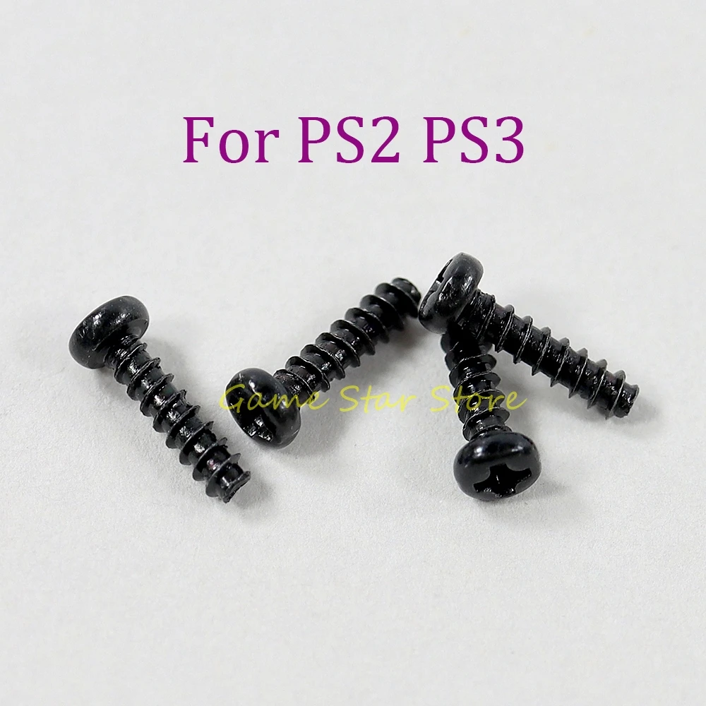 

2000 шт. замена для контроллера PlayStation PS2 PS3, черные крестообразные винты с круглой головкой, аксессуары