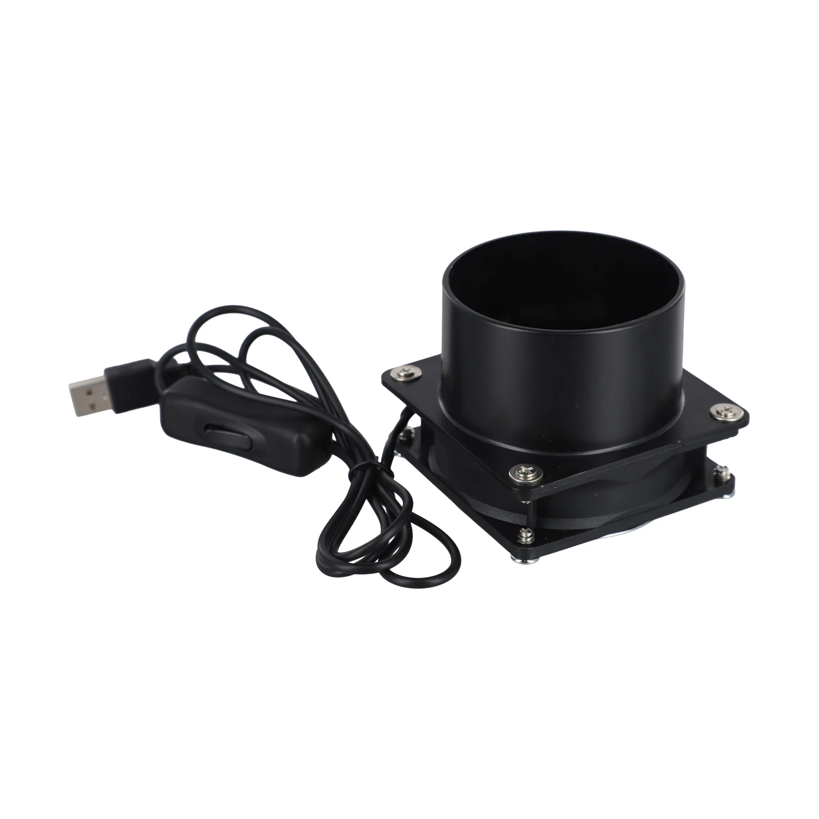 Air Circulation Fan Air Volume 44CFM Fan Duct Exhuast Fan Compact Size High-speed Sturdy And Practical USB Charging