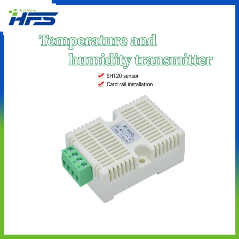 

Temperature and Humidity Transmitter RS485 Serial Communica Temperature XY-MD02 Sensors Modbus RTU Acquisition Module SHT20