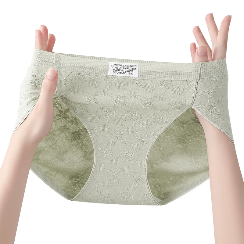 3Pcs Fashion Women's Cotton Briefs Soft Sexy Panties Set Sports Underwear for Women Lingerie Lady Triangular Underpants
