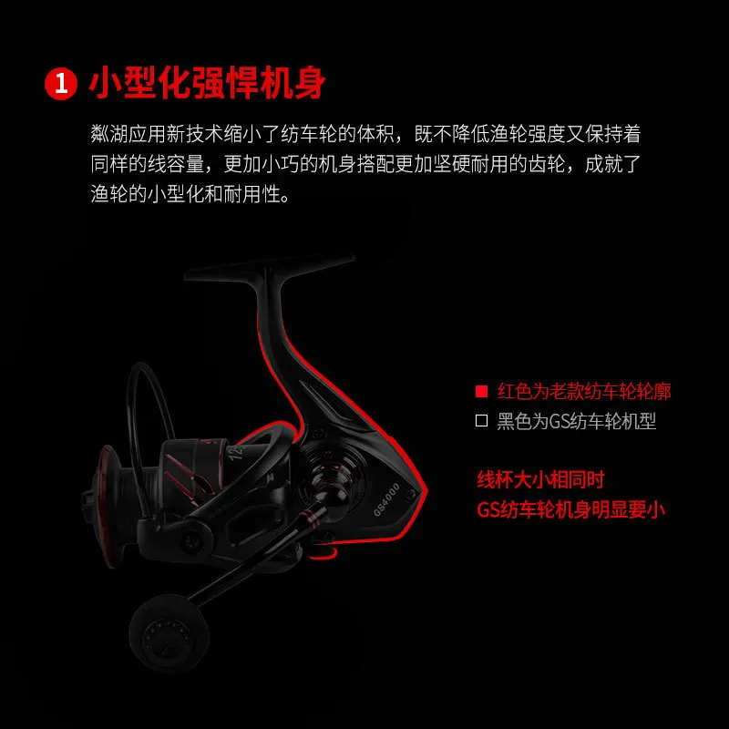 Spinning reel micro-line cup gapless long-distance sea fishing rock fishing casting rod /reel fishing gear wholesale