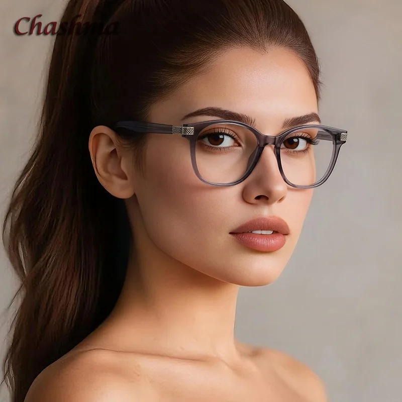 

Chashma Round Glasses Men Fashion Women Eyewear Spring Hinge Optical Vintage Spectacle Frame for Myopia Lenses