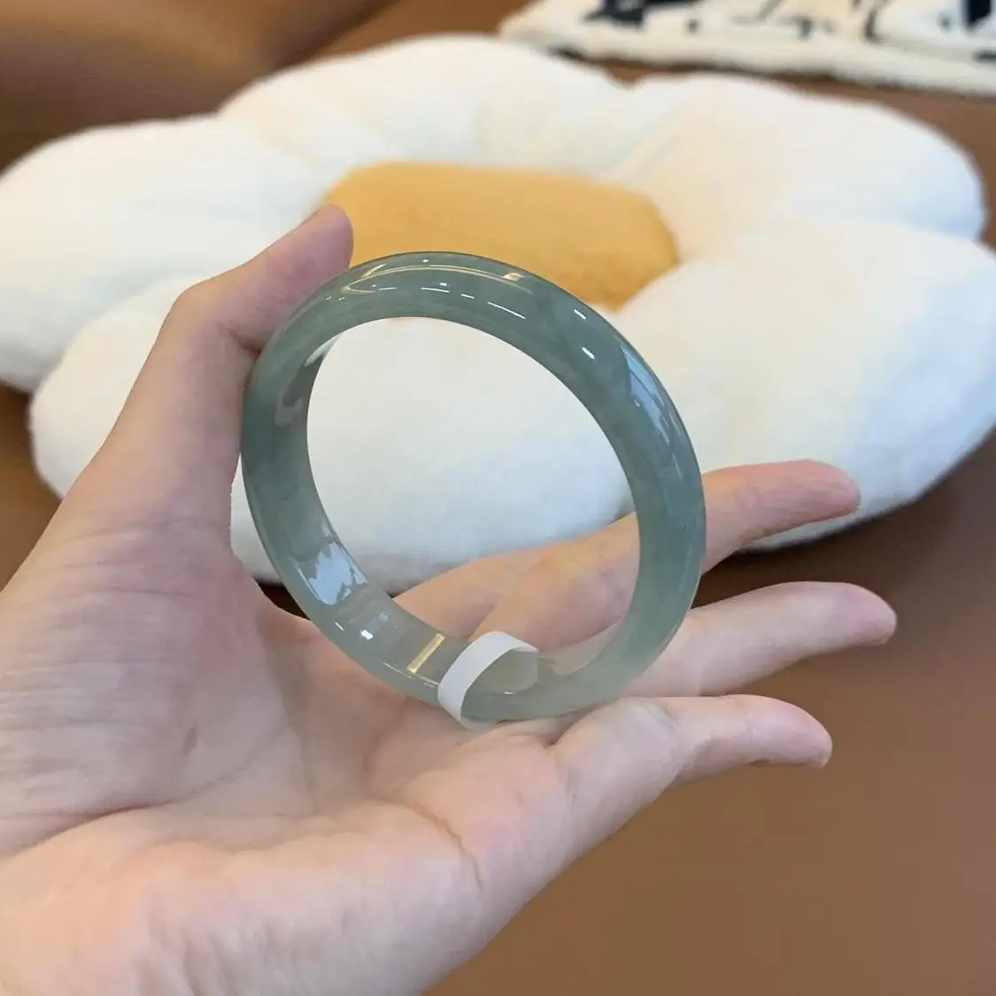 حقيقية الطبيعية الأبيض الأخضر اليشم الإسورة سوار الصينية منحوتة باليد موضة حلية مجوهرات اكسسوارات تميمة هدايا الرجال النساء #2