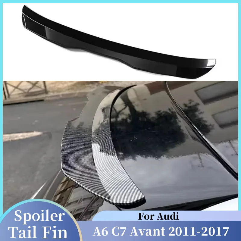 Déflecteurs D'air Pour Audi A6 Berline/Avant 2011- - Gris Fumée, Acrylique Haute Qualité, Pour Portes Avant