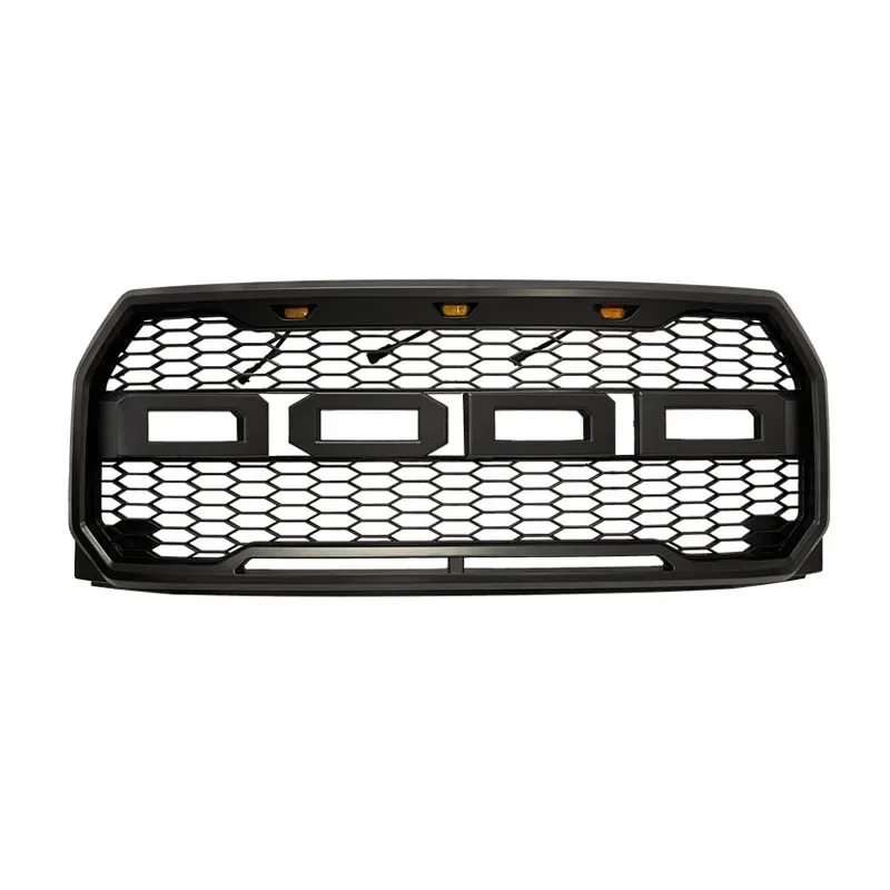 Pickup Racing Grille Front Grill Bumper Grilles Cover Fit For 2015-2017 Ford F150 Off-road 4X4 Modified Accessories