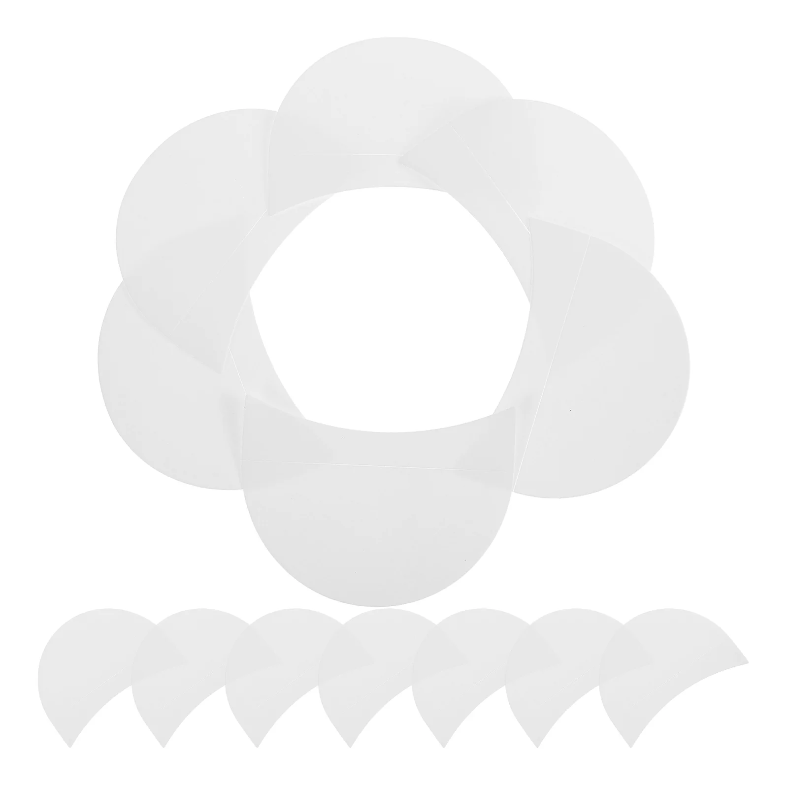 100pcs Eye Makeup Stickers Eyeshadow Shields For Long-Lasting Wear Contour-Fitting Design Under Eye Pads For Eyeliner Mascara