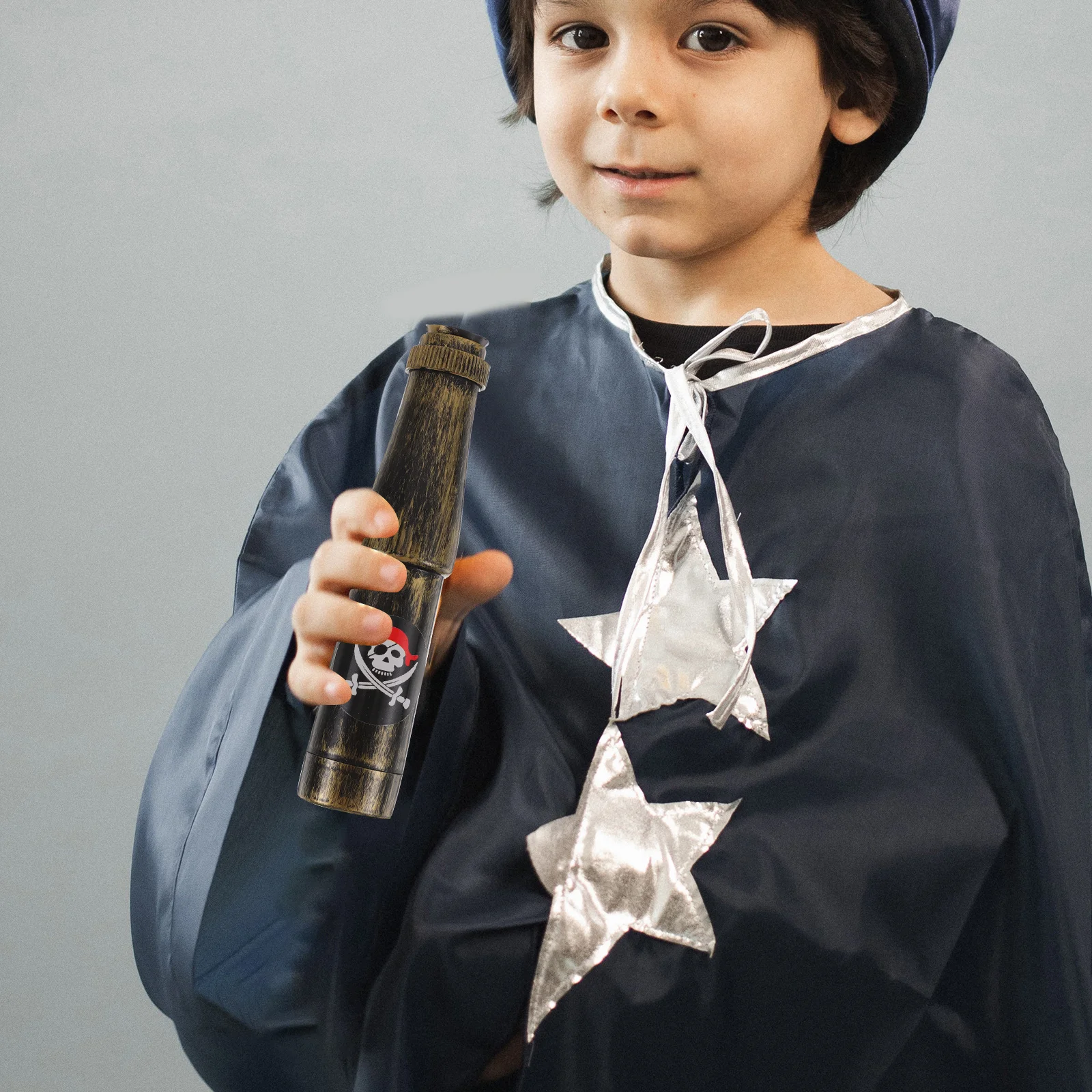 

6Pcs Kids Telescope Pirate Monocular Small Portable Plastic Scope for Outdoor Play Learning Educational Party Supplies