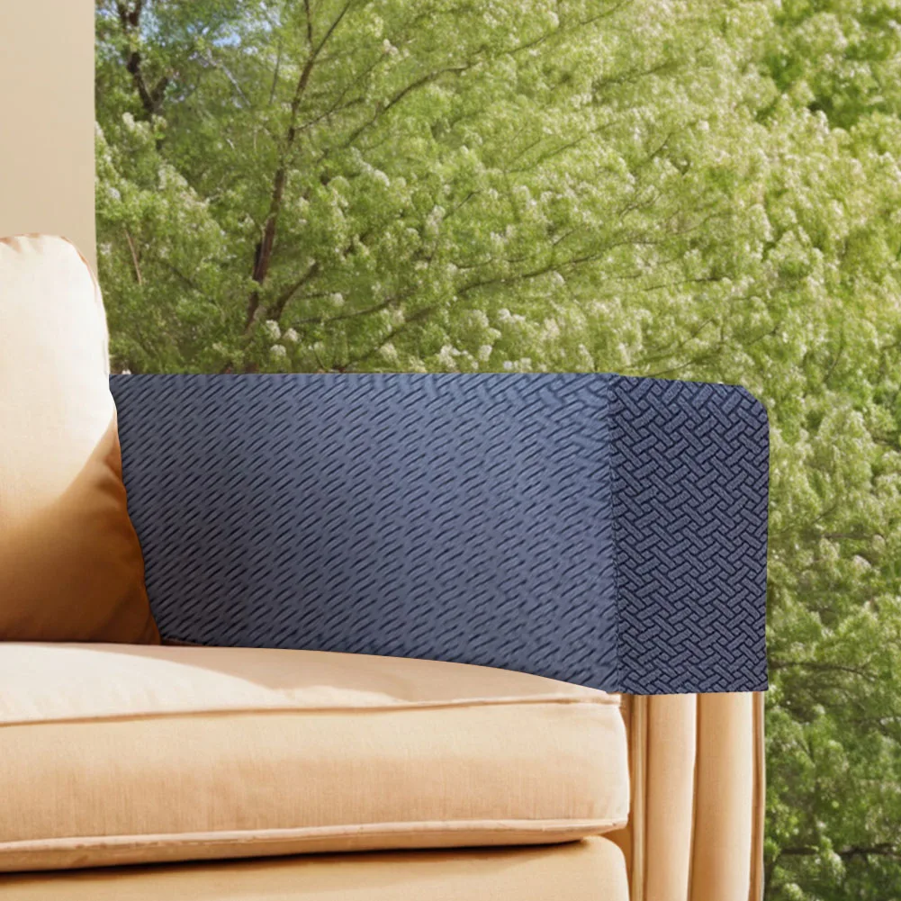 Couch Arm Covers Checkered Pattern Armrests Chair Covers Suitable for Chairs and Sofas