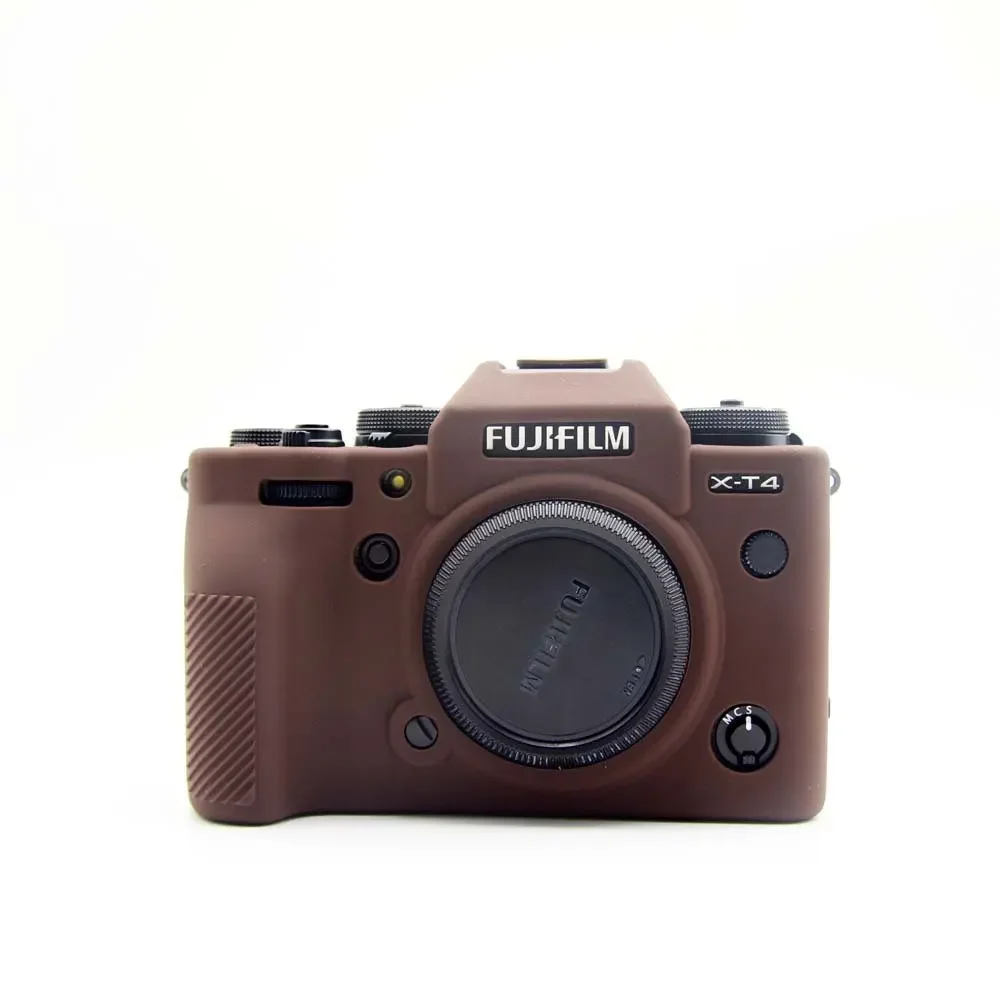 لينة المطاط سيليكون الجلد DSLR حقيبة كاميرا حالة غطاء الجسم حامي ل Fujifilm X-T4 X-T3 فوجي XT4 XT3