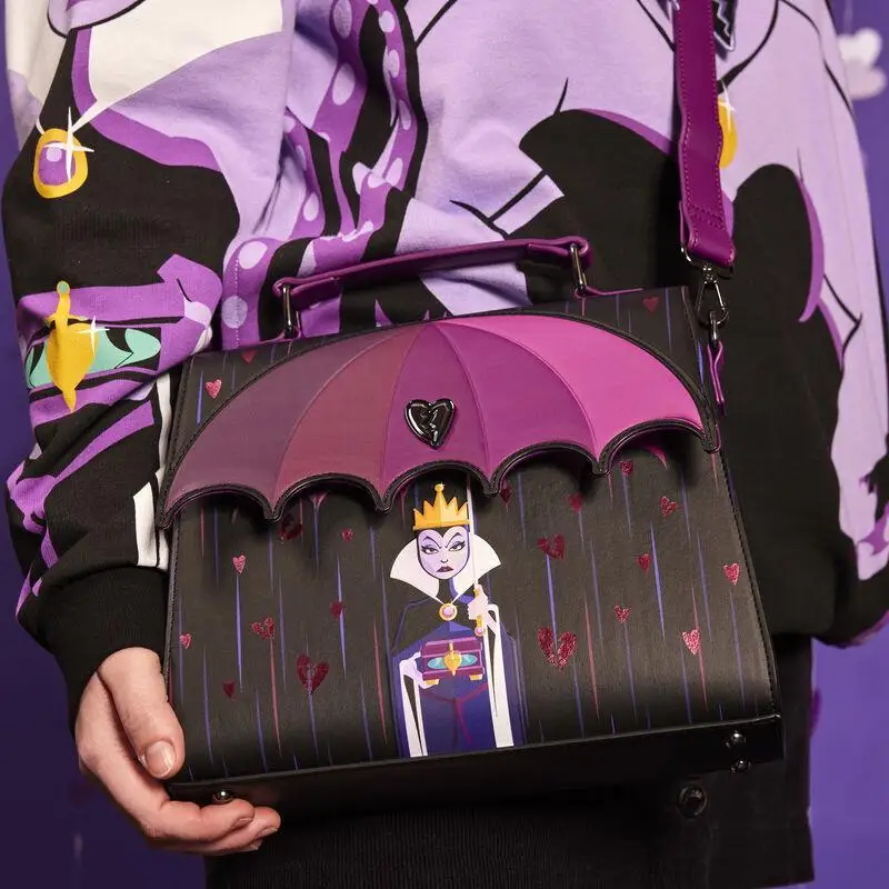 

Сумка на плечо Disney Loungefly The Evil Queen, модная повседневная сумка-сюрприз большой вместимости для студентов, девочек, детей, милые подарки