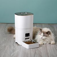 6L Automatic Pet Feeder Intelligent Cat Dog Feeding Machine Timed Quantitative Small Dogs Cats Intelligent Feeder