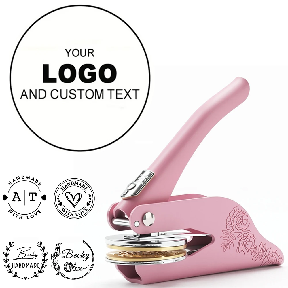 Benutzerdefinierter Embosser-Stempel, Aus dem Library Embosser, personalisierte Buch-Embosser-Stempel, individuelles Logo, Zauberschule, Geschenk für Buchliebhaber