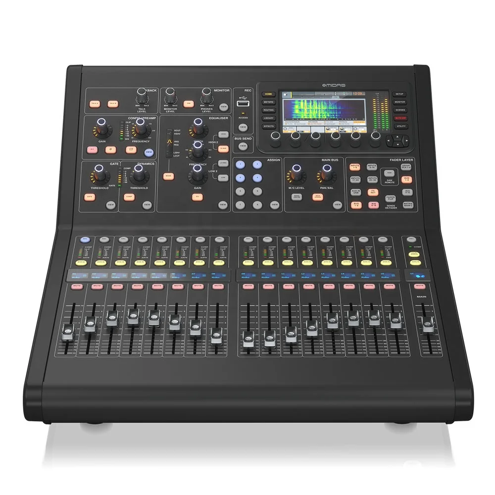 Midas M32R Live Digital Mixer + DL32 Stagebox Combination Suit Dj System For Stage Performance Line Array Speakers