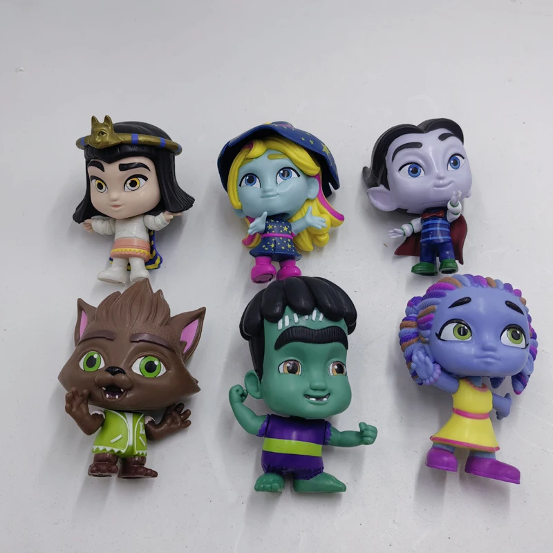 3pcs/set Monster Figures Toy Super Doll PVC Anime Action Figure Model Toys Doll For Christmas Gift