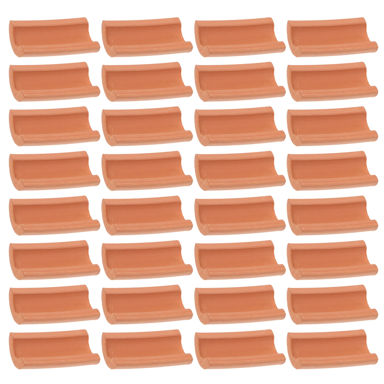 

50pcs Micro Landscape Decoration Bricks for Landscaping Dollhouse Roof Tiles Models Flooring Architecture Miniature Diorama