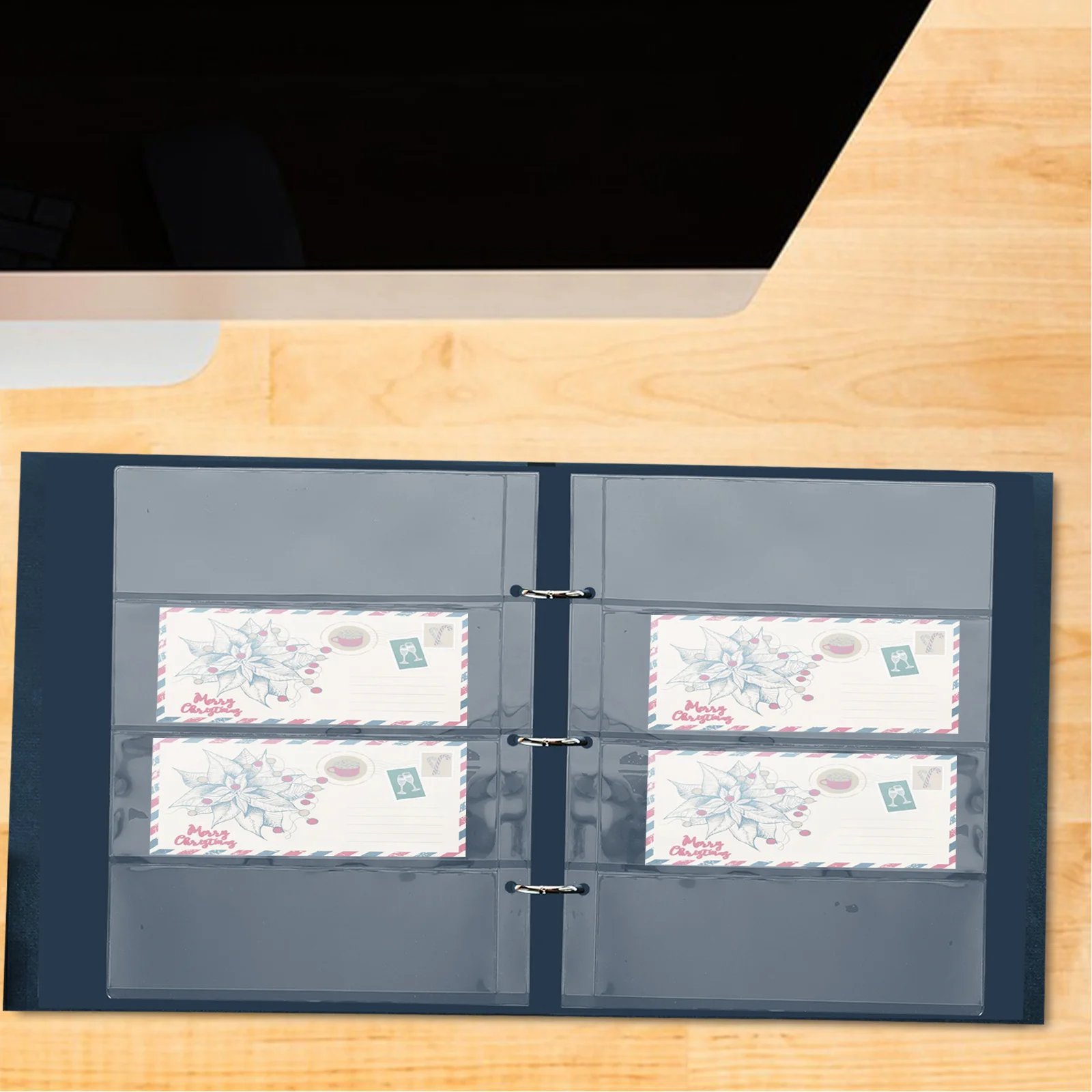 Paper Money Holder Pages Clear Currency Storage For Banknote Collection Album Portable Bill Organizer Sleeve