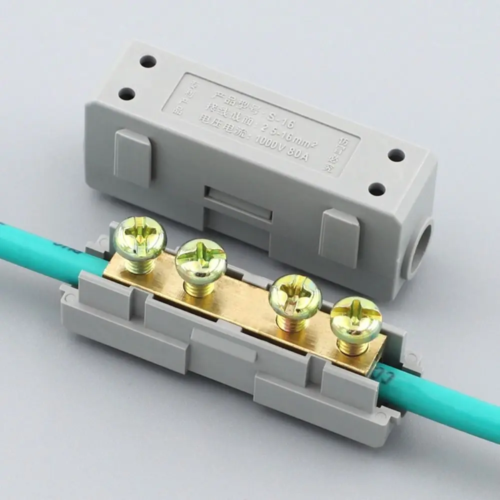 Docking High Power High Power Splitter Conductor Brass Wire Connector Quick Terminal Block Electrical