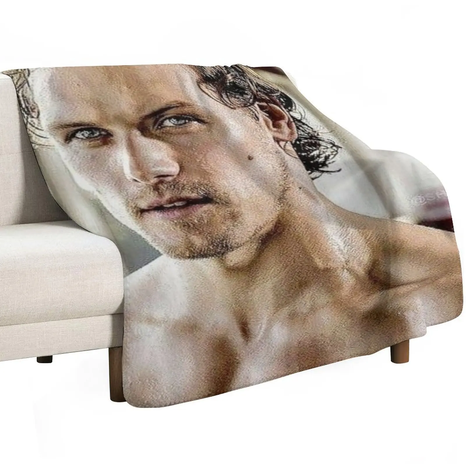 sam heughan Throw Blanket Versatile Cozy Throw Blanket for All Occasions
