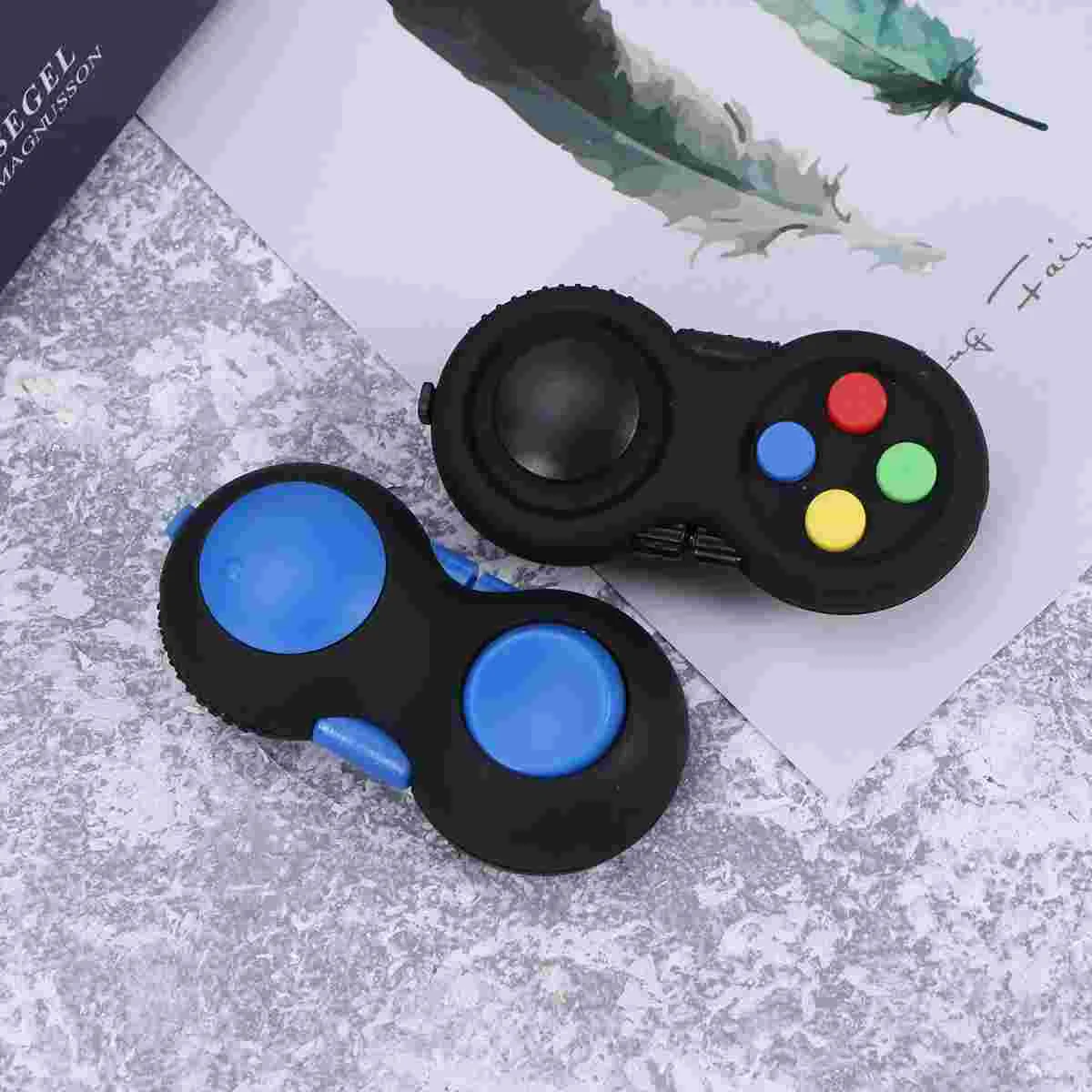 2 PCS DIY Ability Training Fidget Toys Stress Lightweight Relief Gamepad Massage Roll