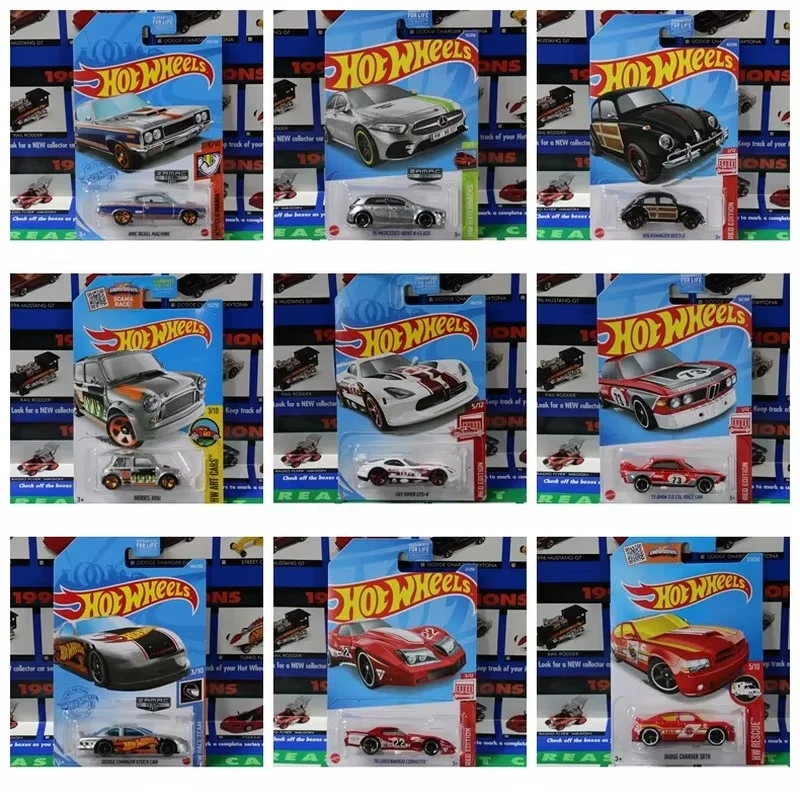 New Hot Wheels Mainline ZAMAC Red Edition Kroger Exclusive Car Model Limited Release Premium Collectible Vehicle Hobby Toy Gift