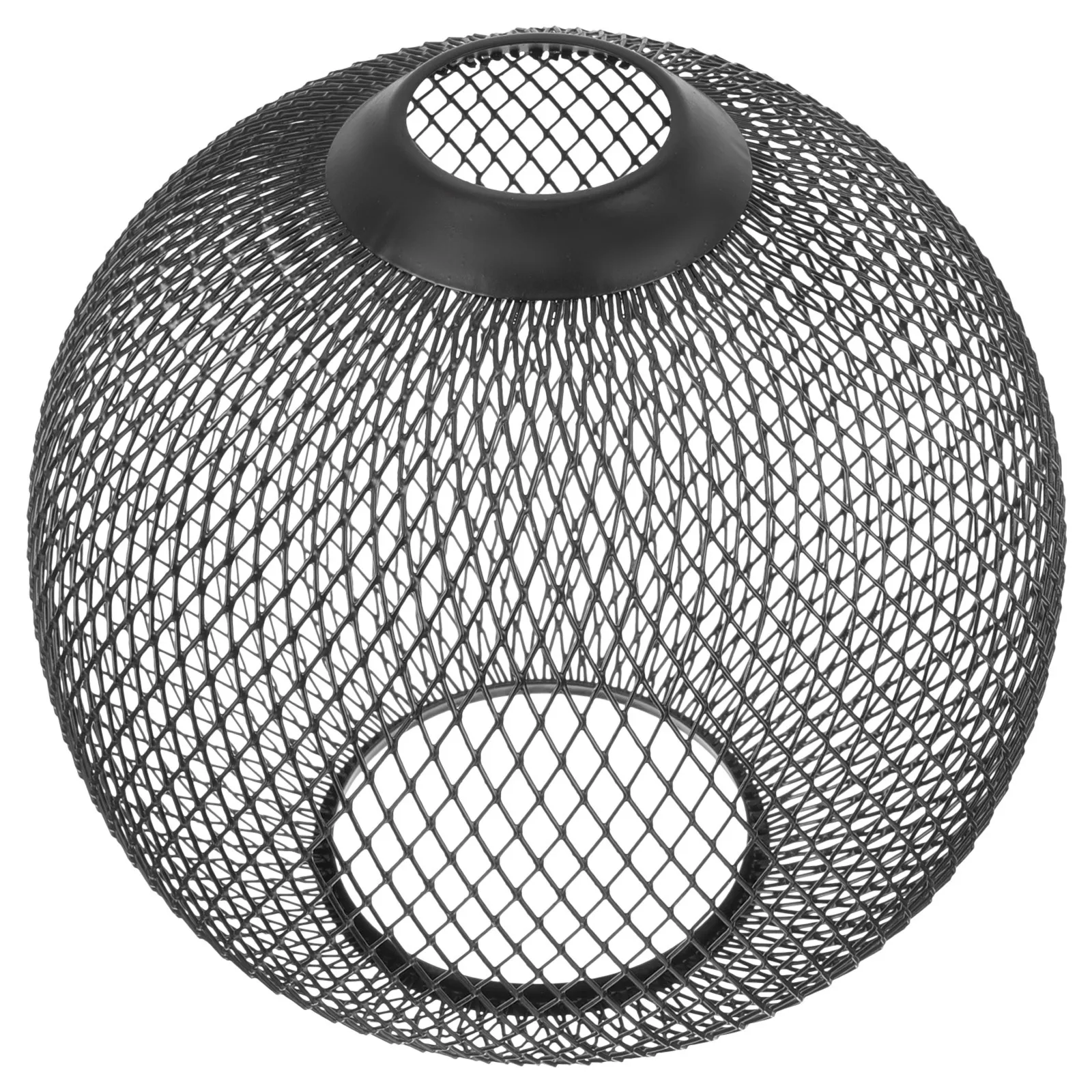 

Globe Shape Lamp Shade For Pendant Ceiling Floor Wall Lights, Hollow Out Iron Wire Metal Cover, Decorative Light For Home