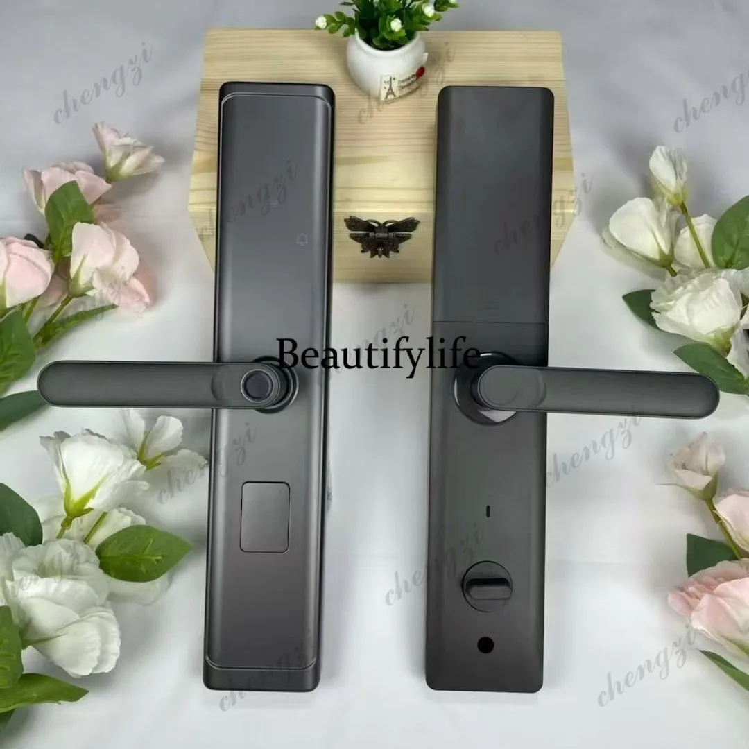 Apartment smart lock B & B hotel smart sensor swipe card fingerprint, home fingerprint unlock