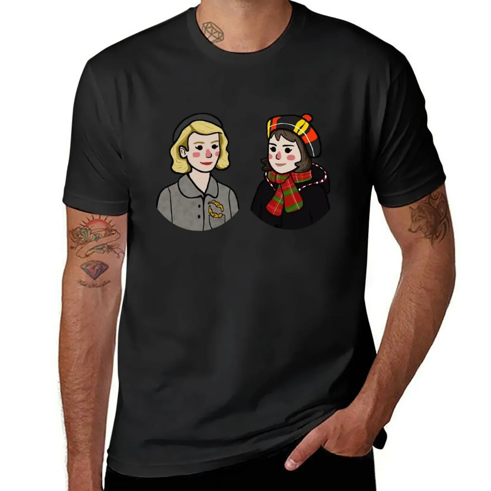 Carol and Therese transparent T-Shirt Personalized t-shirt Clothing heavyweight t shirts for men