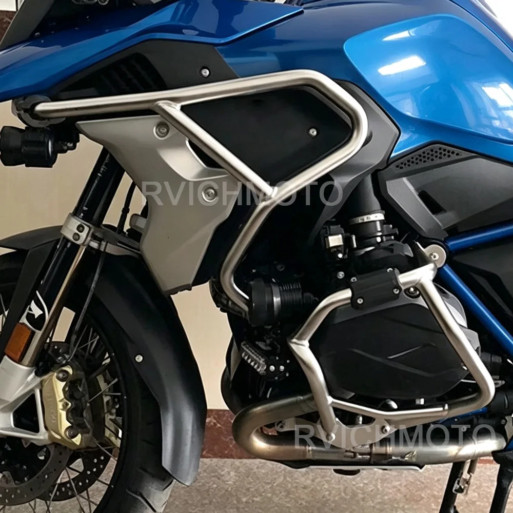 Motorcycle Upper Lower Engine Guard Crash Bar Bumper Protector Accessories For BMW R1200GS R1200 GS LC GS1200 2014-17 2018 2019