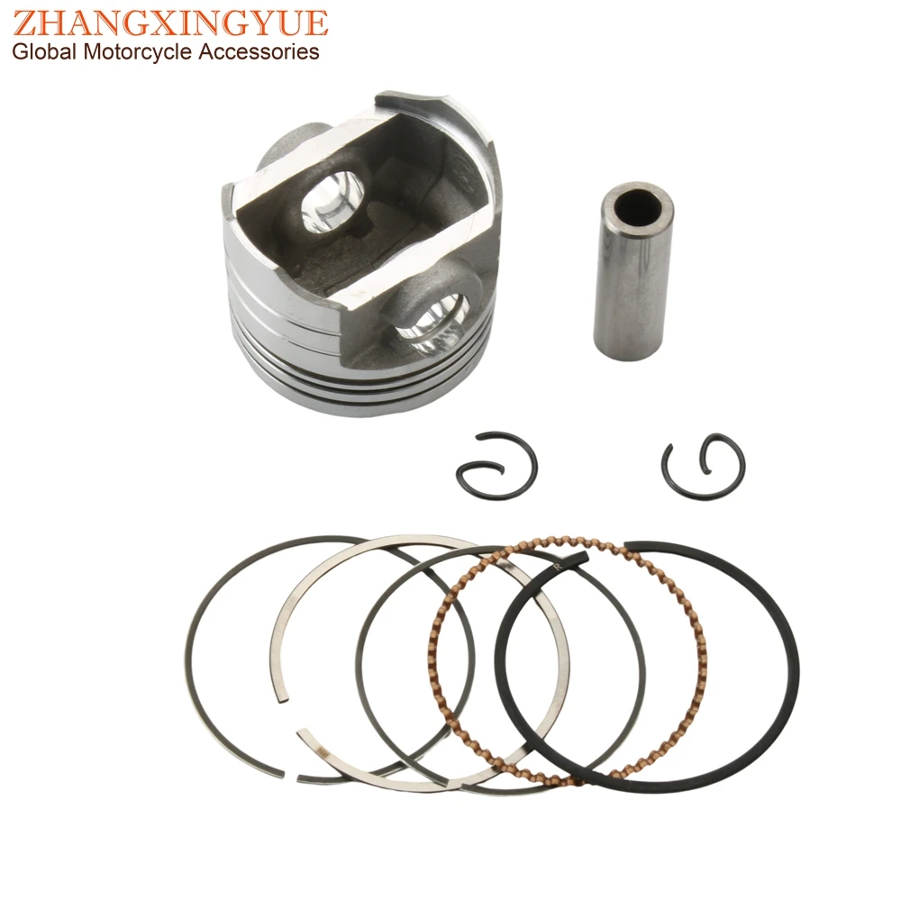 Scooter 38mm Piston Kit For Yamaha YW50FX Zuma XC50 Vino BX50 Gear CE50 Jog NS50F Aerox 4 XF50 50cc 4T 5ST-E1631-00 10B-E1603-00