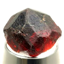 Natural Red Garnet Crystal Gemstone Original Rough Stone Mineral Specimen Home Decor