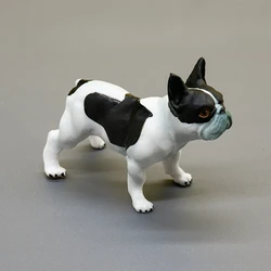 Bionic Art French Bulldog Miniatures Originality Office Desktop Bedroom Figurines Nordic Aesthetic Home Decor Statuette FYFM
