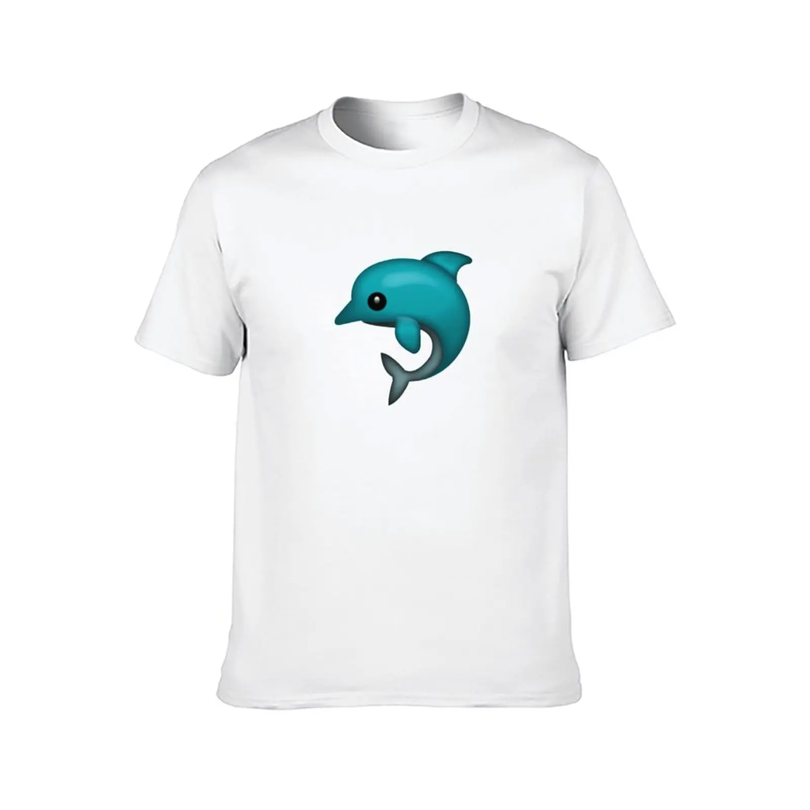 Cute Dolphin Emoji T-Shirt topping valentines boutique clothes mens workout shirts