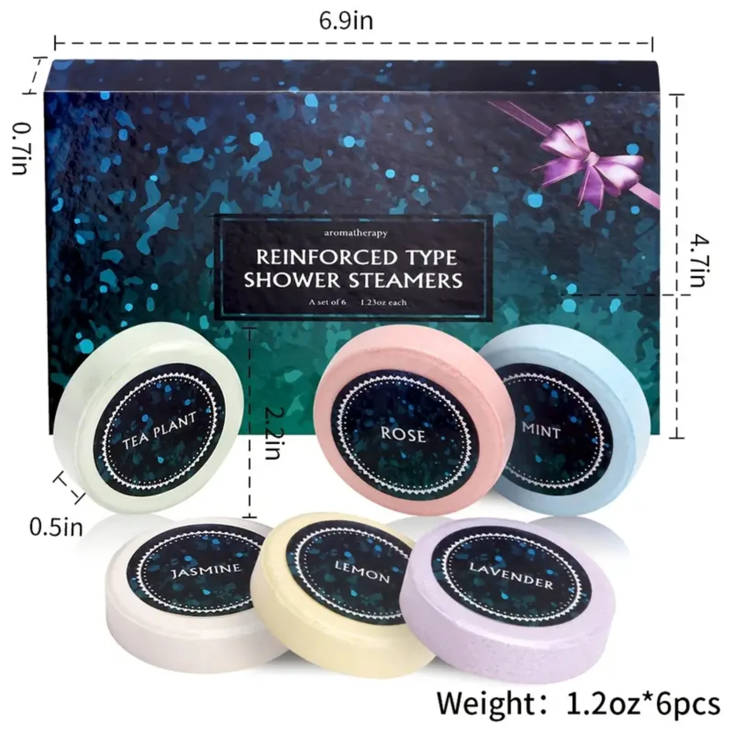 Роскошные идеальные возможности релаксации и пенсии — отпариватели для душа Tranquil Relaxing для ароматерапии с лавандой и эвкалией