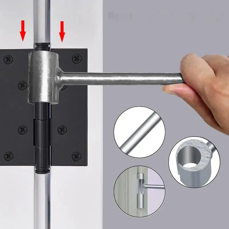 Hinges Gap Adjusting Wrench Double-Headed Door Hinge Repair Spanner For Round Bolt Labor-Saving Door Hinges Gaps Repair Tools