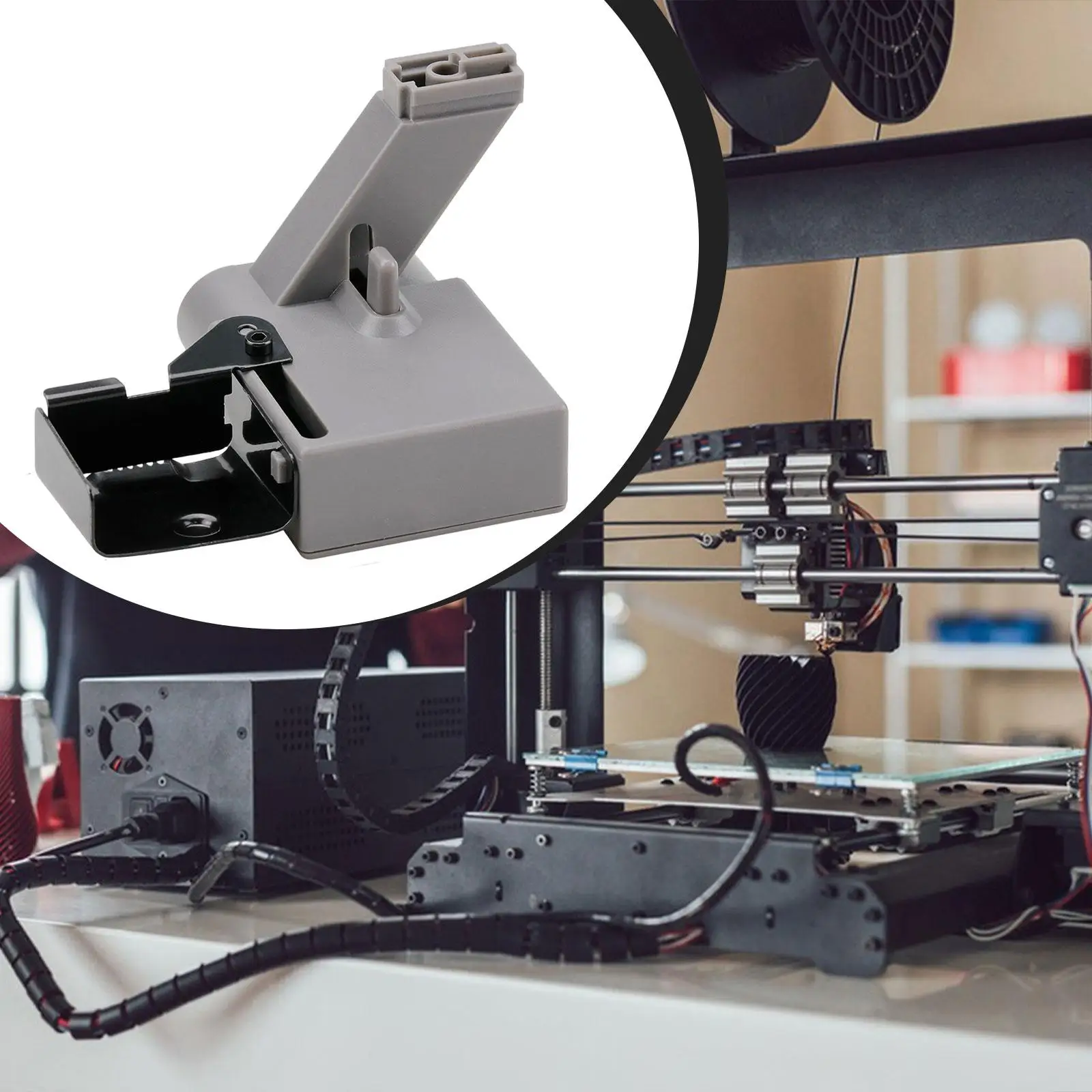 

Purge Wiper Waste Dispenser Compact Size Plastic Nozzle Cleaner for 3D Printer Spare Parts and Accessories
