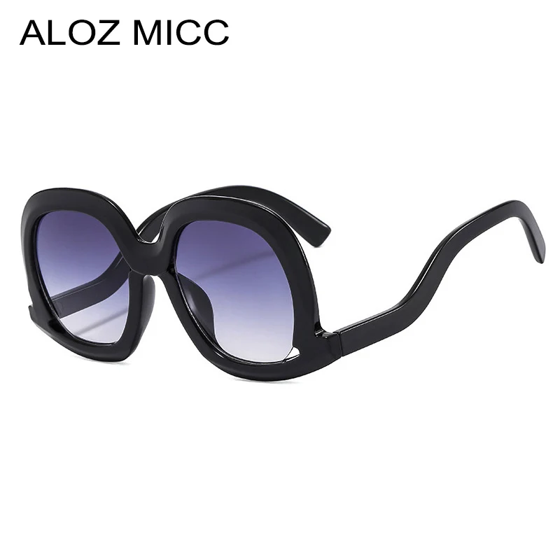 

Fashion Oval Designer style Sunglasses Women Fashion Colorful Leopard Gradient Shades UV400 Men Trending Hollow Sun Glasses