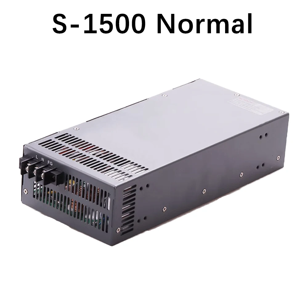 12V 24V 36V 48v Digital Display Ddjustable Switching Power Supply S-1500 DC High Power 1500W  MW Diesel Engine Generator Part