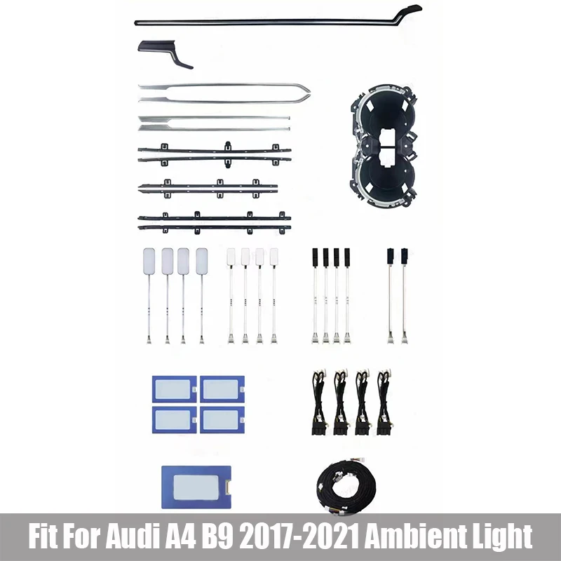 The Highlighted Version Atmosphere Light Suitable for Audi A4 B9 2017 2018 2019 2020 2021 Model 26-light Atmosphere Light