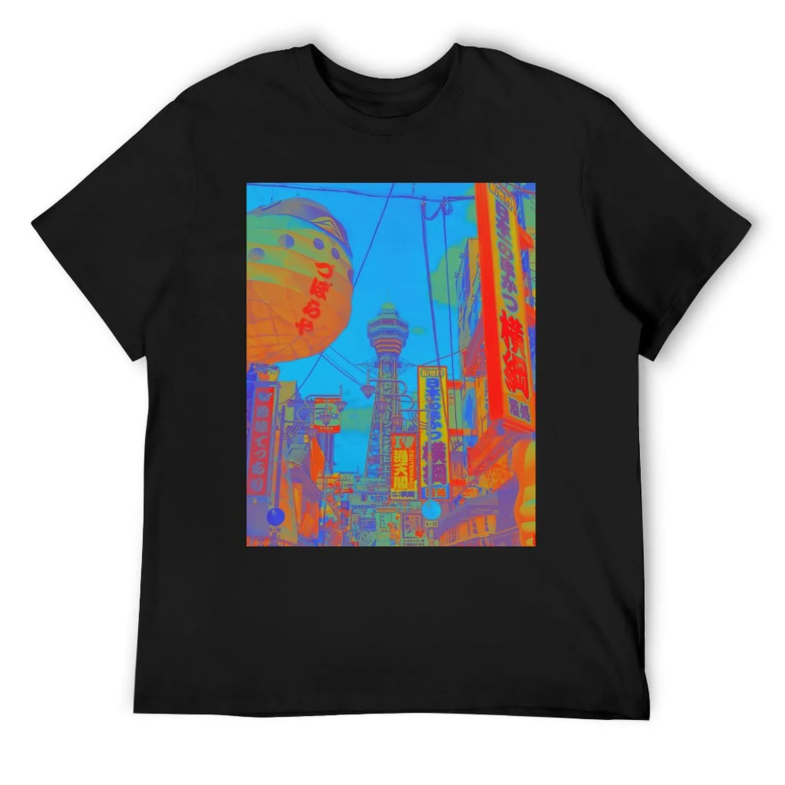 Vaporwave Osaka T-Shirt graphic t shirts customizeds boys animal print plain white t shirts men