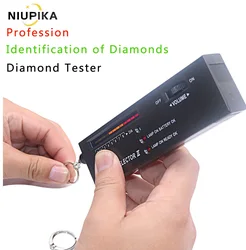 NIUPIKA High Accuracy Professional Jewelry Diamond Selector Jeweler Diamond Tester Pen For Novice and Expert