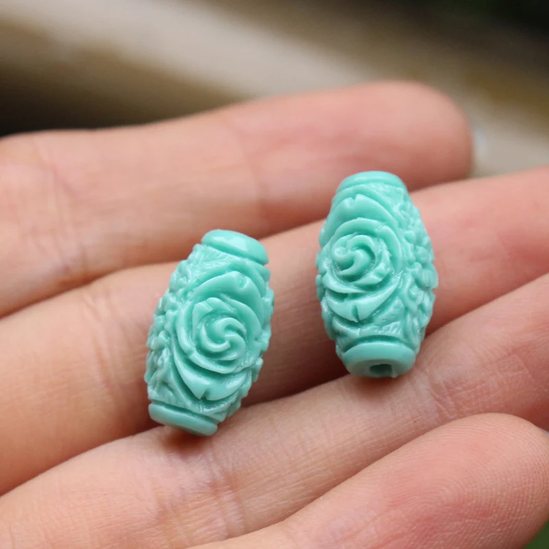 9mmOval shape Artificial Coral Beads flower beads Multi-color  for Jewelry Bracelet Necklace Earring making DIY Charms