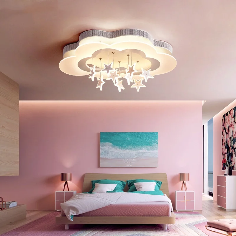 New Led Ceiling Lights Cartoon Bat Lamp For Child Bedroom Study Room Babyroom Modern Lighting Luminaire Decorations For Home