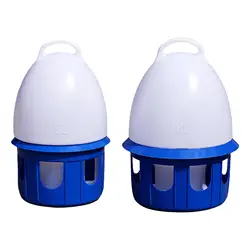 Automatic Bird Water Dispenser Drinker Outdoor Hanging Watering Water Pot Container with Handle Pigeon Waterer for Dove Parakeet