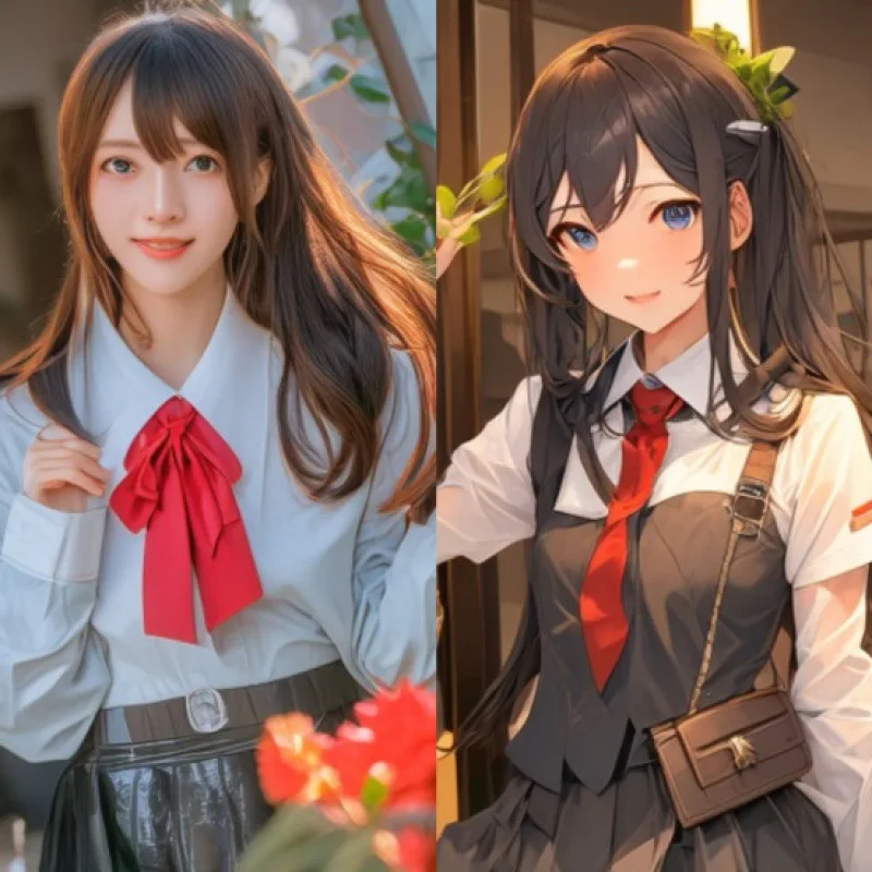 Hori-san to Miyamura-kun Hori Kyoko Cosplay Brown Long Curly Wig Anime Daily Cos Accessory