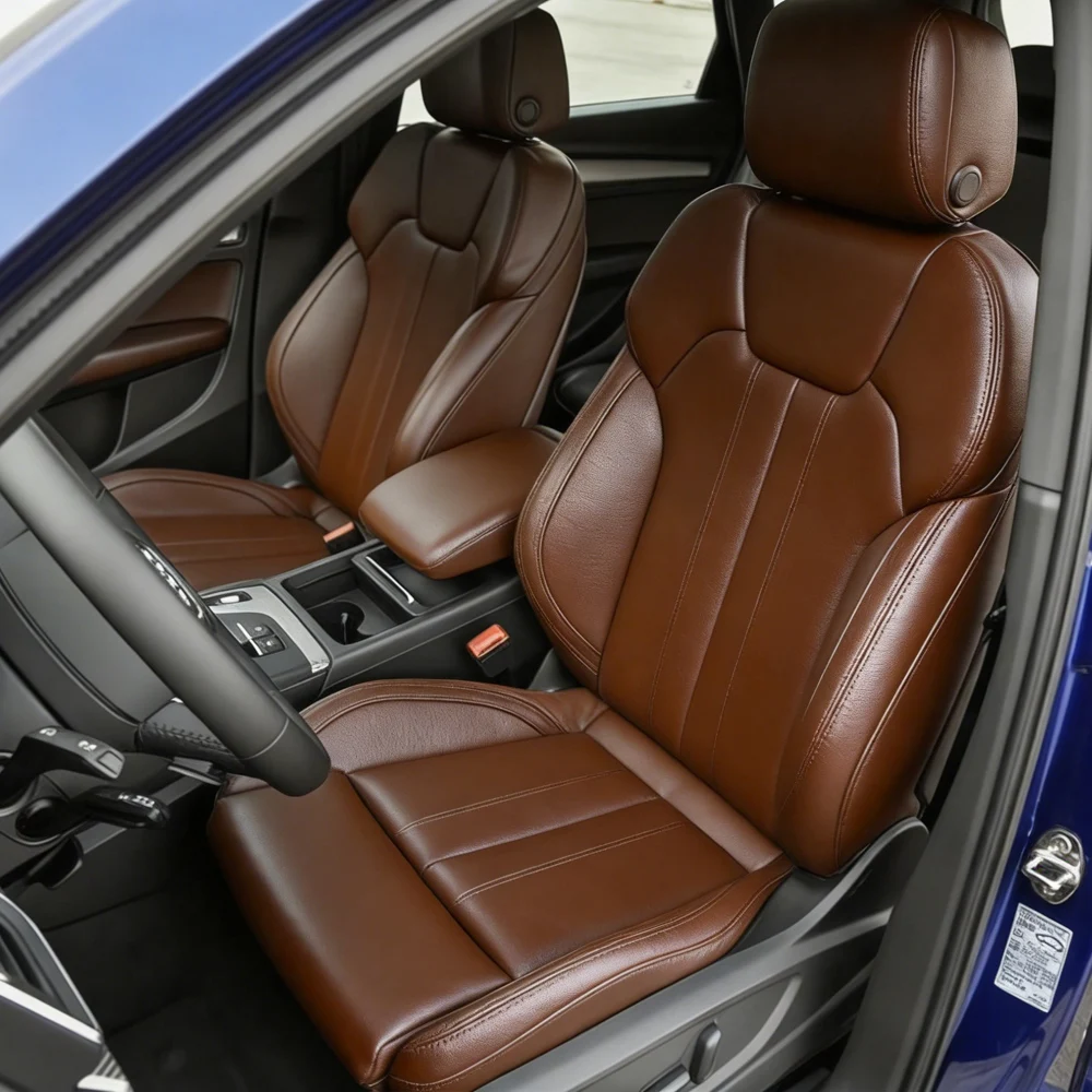 

Customized Car Seat Cover For Audi Q5 2018 2019 2020 2021 2022 2023 2024 2025 Seat Protector Cushion Full Set Car Seat Covers