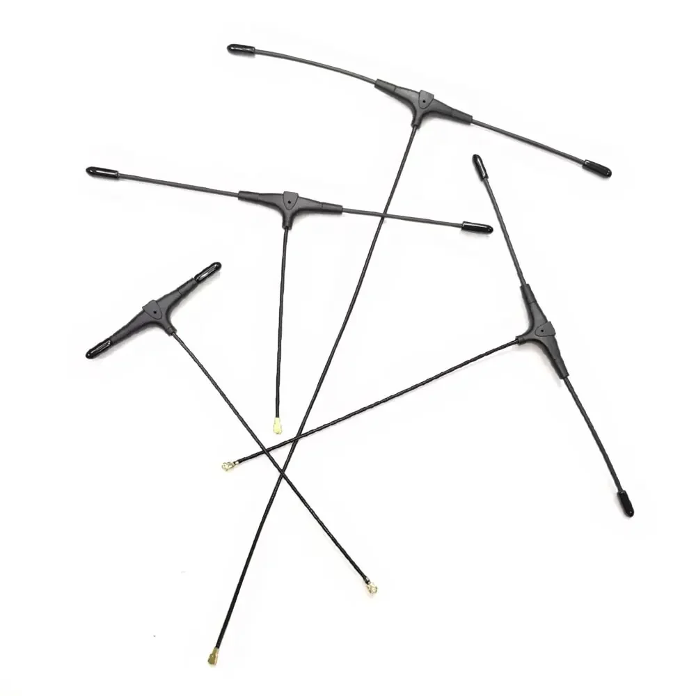 Antenne FPV de type T double bande 915 MHz 2,4 GHz 1 connecteur UFL compatible avec ELRS EP1 RX TBS Crossfire Nano