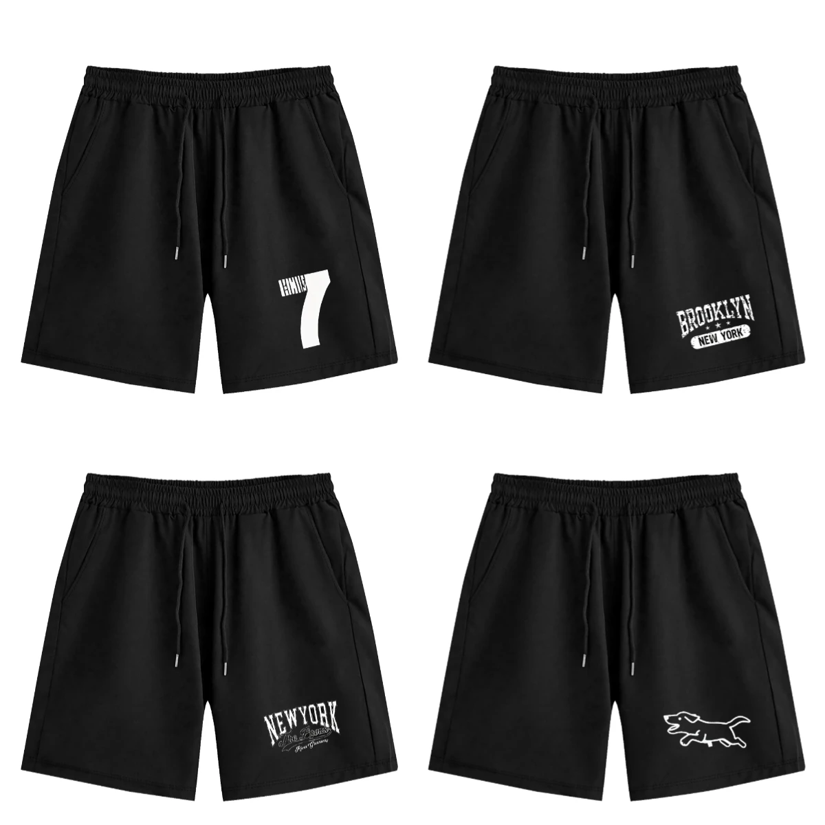 

2025 Summer Shorts New Men's Comfortable Fantastic Casual Gym Fitness Men's Mesh Shorts Breathable Quick Drying Beach Shorts