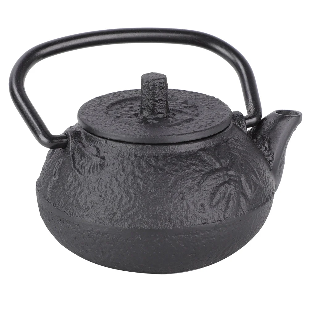 50ml Mini Iron Kettle Imitation Japanese Cast Iron Teapot Tea Set